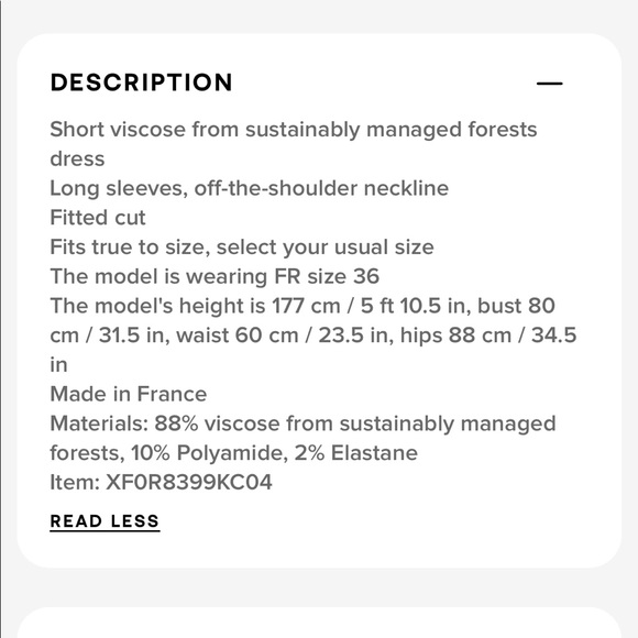 Beautiful dress in black and white - Picture 5 of 5